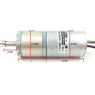 3000 planetarisches Getriebe U/min 800W 42mm schwanzloser Bewegungs fournisseur